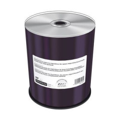 Prof. Line DVD-R 4,7GB|120min 16x, imprimible inkjet superficie completa, plata pros., Wide Sputtered, tarrina 100