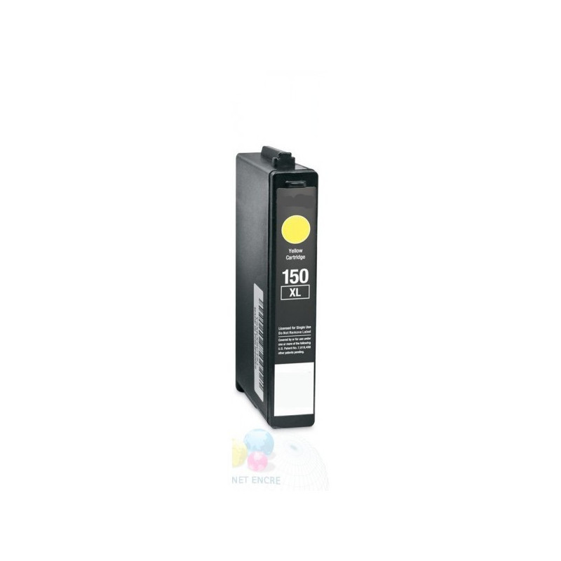 Lexmark 150XL Cartouche d'encre compatible jaune - avec puce