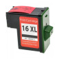 Lexmark 16XL 17XL Cartouche d'encre compatible noire 10N0016 (10N0217 17) Lexmark 16XL 17XL Cartouche d'encre compatible noire 10N0016 (10N0217 17)
