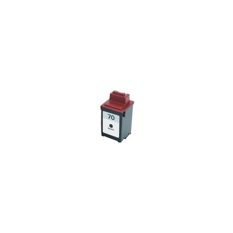 Lexmark 70 Cartouche d'encre compatible noire 12A1970
