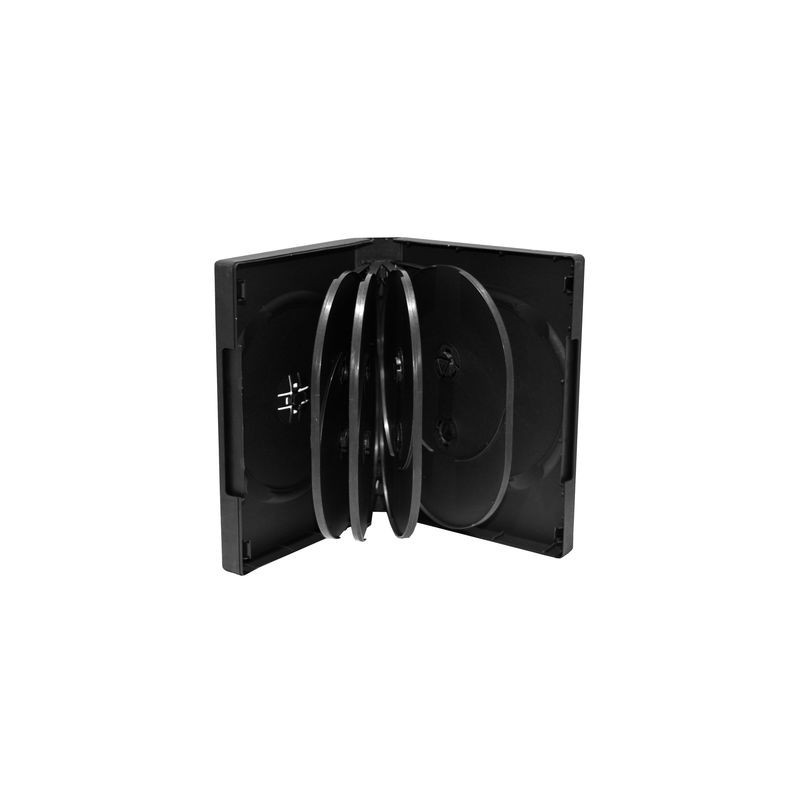 Custodia DVD per 12 dischi 39mm nera MediaRange