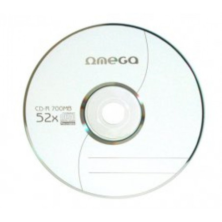 Omega CD-R 700 Mo / 52X, Pack 50 pcs