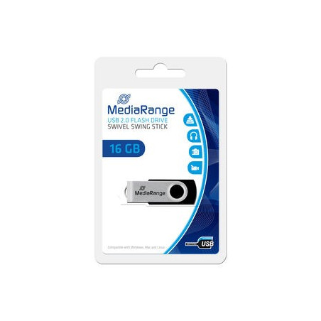 MediaRange USB Flash Drive, 16GB