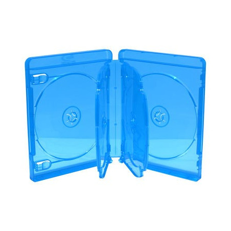 MediaRange Blu-ray-Hülle für 6 Discs, 22 mm, blau | DVDi.es
