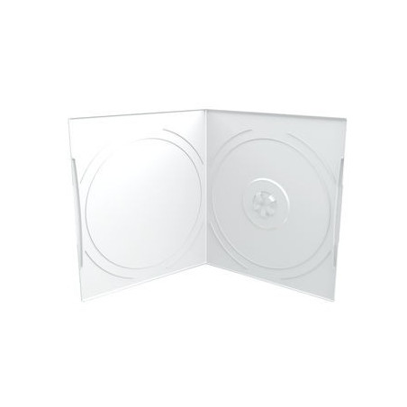 Boîtier DVD pour 1 disque, 7 mm, coloris transparent