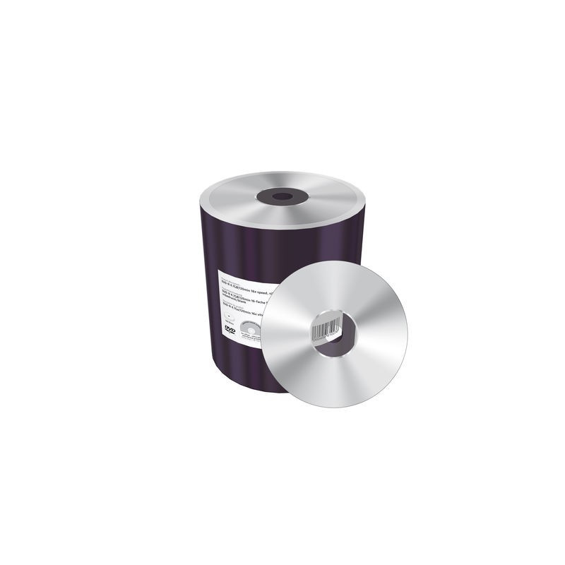 DVD-R 16X MediaRange Argento Shrink 100 pz.