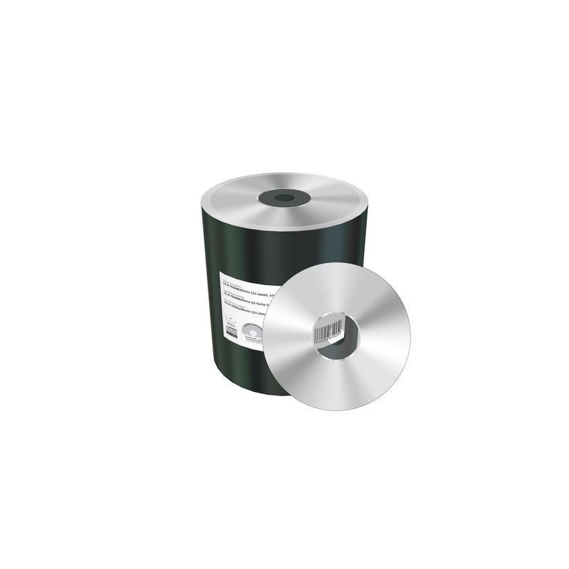 CD-R 52x 700MB MediaRange Argento Shrink 100 pz. CD-R 52x 700MB MediaRange Argento Shrink 100 pz.