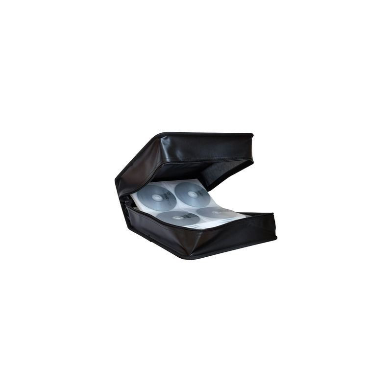 Pochette CD en cuir pour 400 disques Pochette CD en cuir pour 400 disques