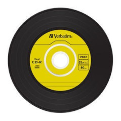 Verbatim Vinil CDR 80min/700MB/52x Pack 10