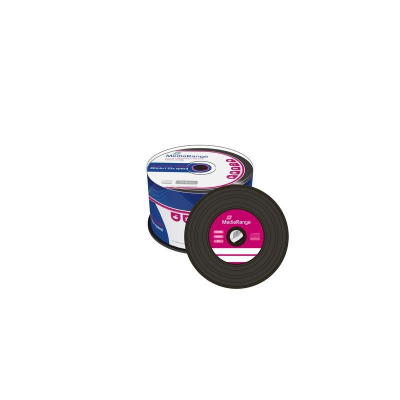 MediaRange CD-R Vinyle 700 Mo/80 min spindle 50