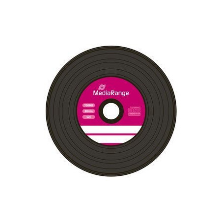 MediaRange CD-R Vinile 700MB/80min campana 50