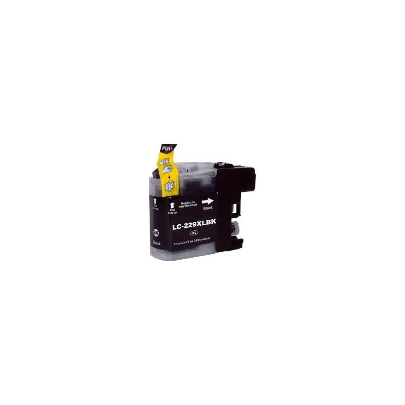 Brother LC229XL V3 Tinteiro genérico preto LC 229XLBK