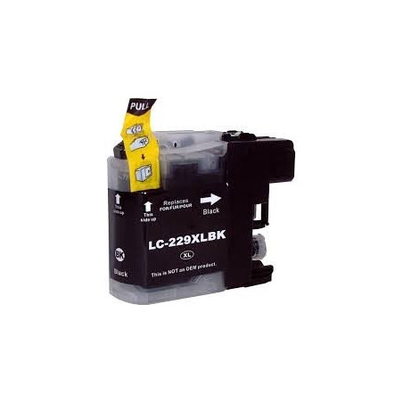 BROTHER LC229XL V3 PRETO TINTEIRO GENERICO LC 229XLBK