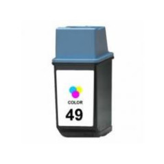 HP 49 TRICOLOR TINTEIRO REMANUFACTURADO 51649AE