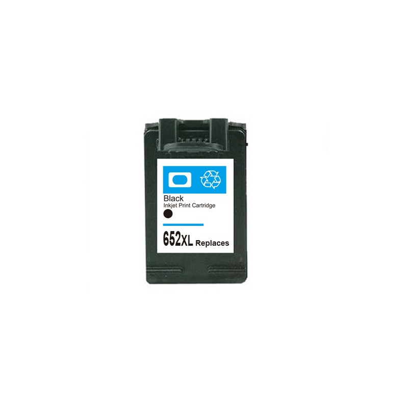 HP 652XL Cartouche d'encre remanufacturée noire F6V25AE