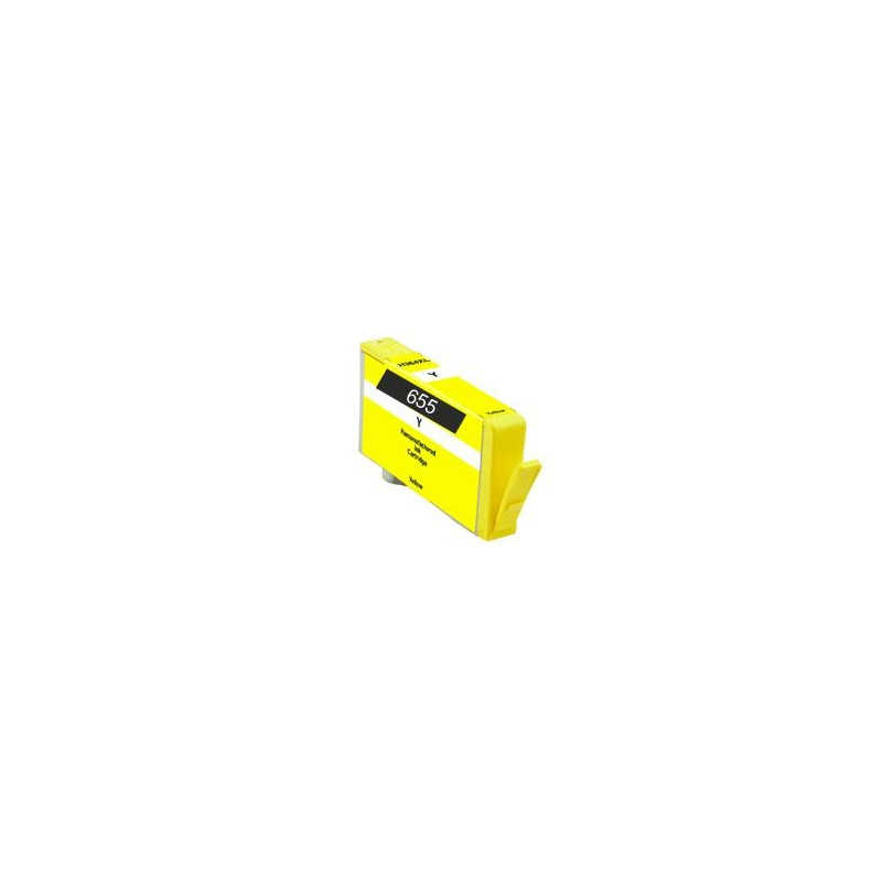 HP 655 YELLOW TINTEIRO GENERICO CZ112AE