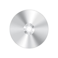 Prof. Line CD-R 700MB|80min 52x, argento, non stampato, Wide Sputtered, Diamond Dye, Shrink 100