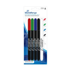 Rotuladores para CD/DVD/Blu-ray MediaRange con borrador