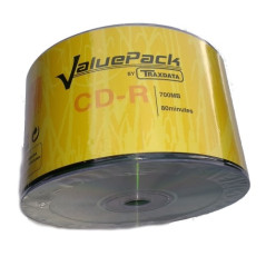 Traxdata CD-R 700 Mo 52x – 50 pcs | DVDi.es