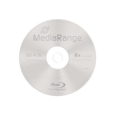 MediaRange BD-R Doble capa 50GB 6x, tarrina 10