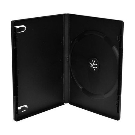 Pack 5 MediaRange custodia DVD per 1 disco, 14mm, nera