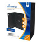 Pack 10 MediaRange boîtier DVD slim pour 1 disque, 7mm, noir