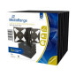 Pack 5 MediaRange custodia CD Jewelcase per 4 dischi, 22mm, vassoio nero Pack 5 MediaRange custodia CD Jewelcase per 4 dischi, 22mm, vassoio nero