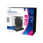 Pack 5 MediaRange boîtier CD Jewelcase pour 2 disques, 10,4mm, plateau noir
