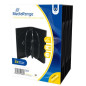 Pack 3 MediaRange custodia DVD per 8 dischi, 27mm, nera