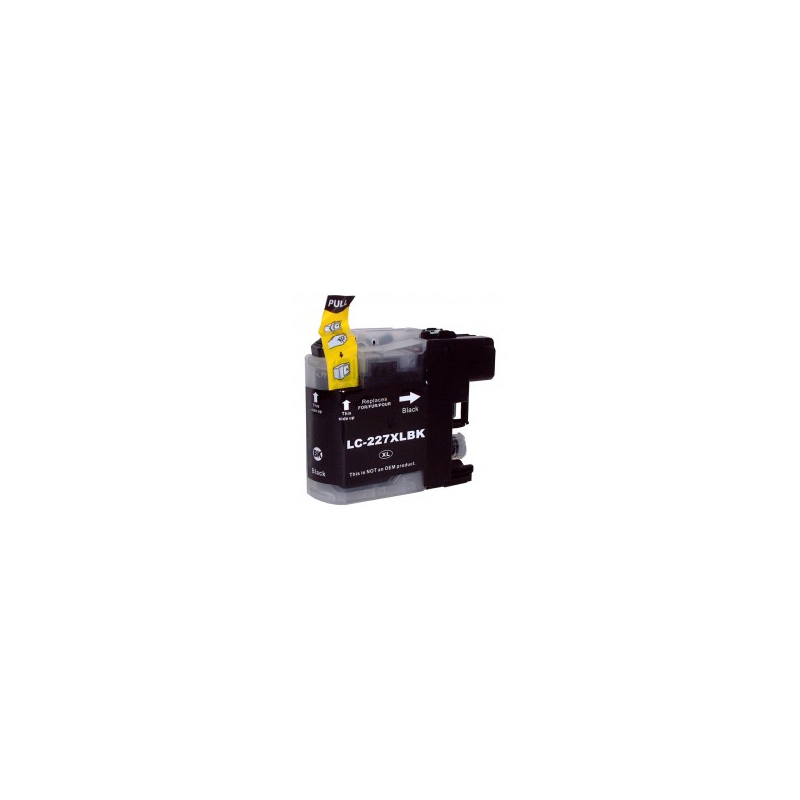 Brother LC227XL V3 Tinteiro genérico preto LC 227XLBK