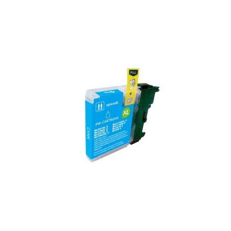 Brother LC980 LC1100 LC985 Tintenpatrone Blau, kompatibel