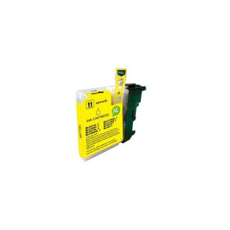 Brother LC980 - LC1100 - LC985 Amarillo compatible