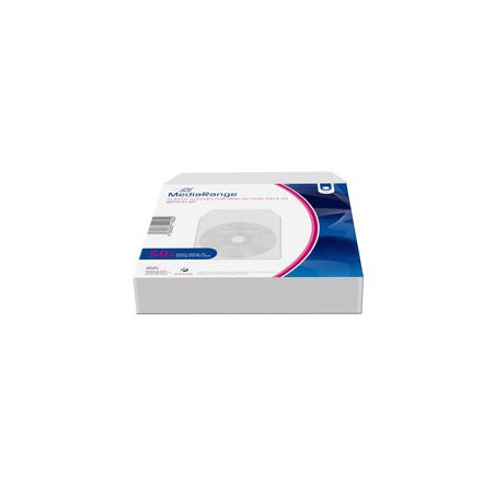 Pack 50 - MediaRange Einzelne Kunststoffhüllen für Mini CD/DVD, 100% transparent