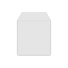 MediaRange Buste per Mini CD/DVD, colore trasparente