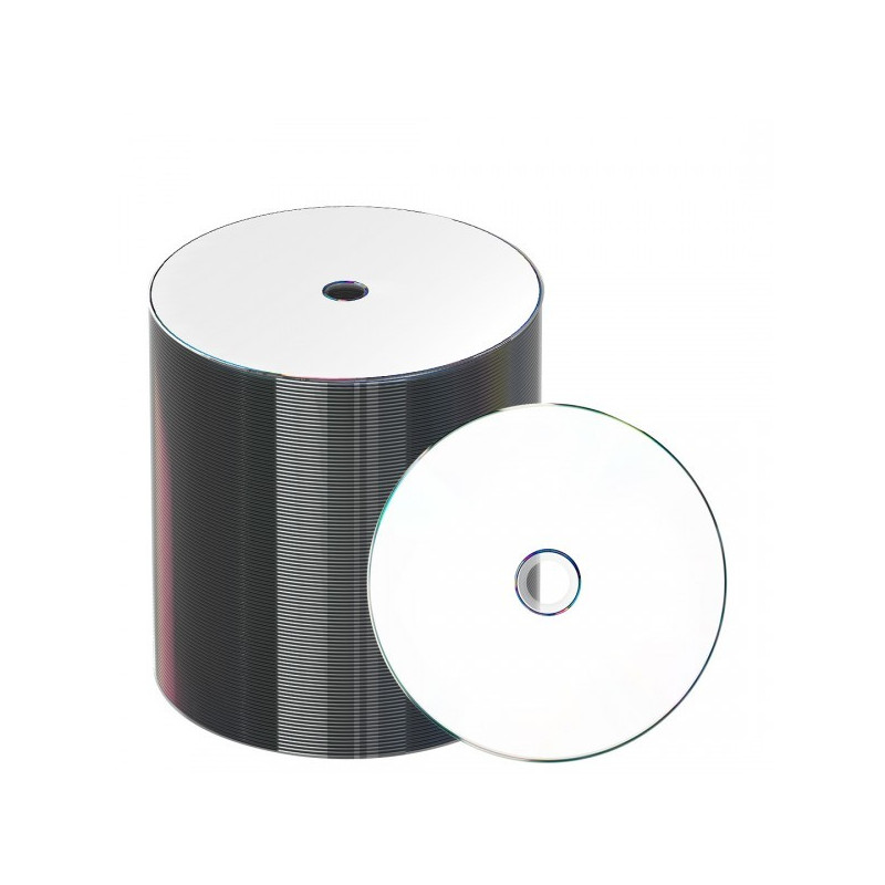 MBi Prof. DVD-R 4,7GB 120min 16x, Inkjet vollflächig bedruckbar, Proselect weiß, Shrink, Spindel 100