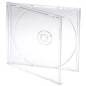 High quality - CD Jewelcase 10.4mm for 1 CD/DVD, clear