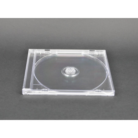 Pack 200 - Hohe Qualität - 10,4mm CD-Jewelcase für 1 CD/DVD Transparent