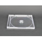 Pack 200 - High Quality - 10.4mm CD Jewelcase para 1 CD/DVD Transparente