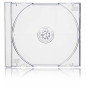 Pack 200 - Alta Qualidade - 10.4mm CD Jewelcase para 1 CD/DVD Transparente