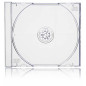 Pack 200 - high quality - 10.4mm CD Jewelcase for 1 CD/DVD, clear
