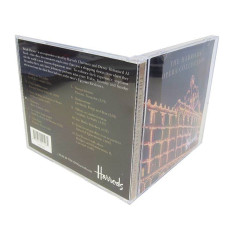 CD-Jewelcase für 2 Discs, 10,4mm, schwarzes Tray