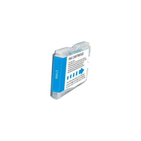 Cartouche d'encre compatible Brother LC970C LC1000C Bleu