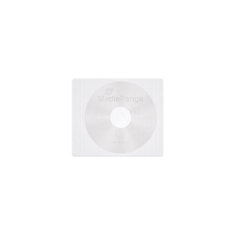 Selbstklebende Hüllen für CD/DVD MediaRange 25 Stk.