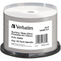 Verbatim CD-R AZO 700MB 52X WIDE SILVER INKJET PRINTABLE NON ID Cake 50