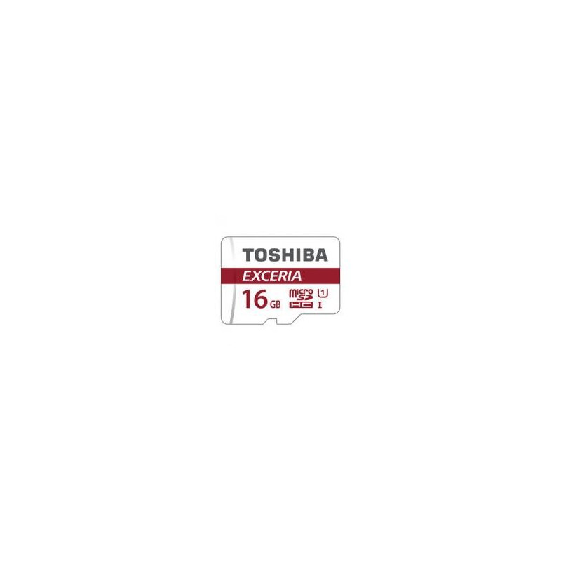 Toshiba Micro SDHC 16 Go Classe 10 Exceria M302-EA UHS-I + adaptateur SD Toshiba Micro SDHC 16 Go Classe 10 Exceria M302-EA UHS-I + adaptateur SD