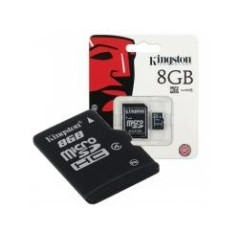 Kingston SDC4/8GB Micro SDHC 8GB Clase 4 + Adaptador SD