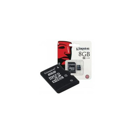 Kingston SDC4/8GB Micro SDHC 8GB Clase 4 + Adaptador SD