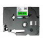 Brother TZE-731 Black/green compatible label tape TZ-731