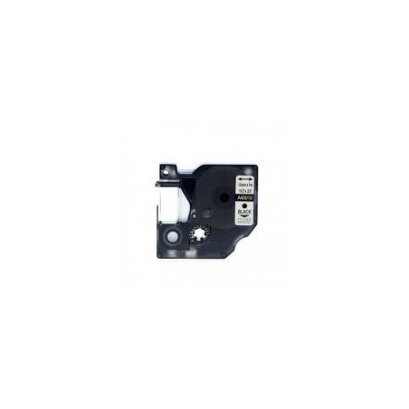 DYMO 45010 Schriftband Schwarz/Transparent kompatibel S0720500