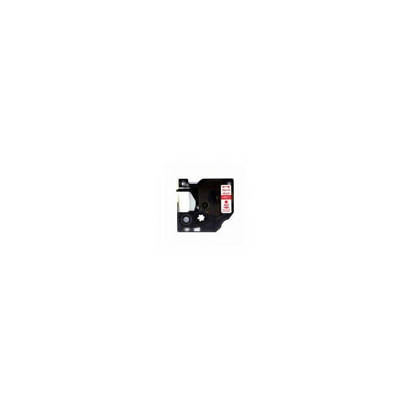 DYMO 45012 Red/clear compatible label tape S0720520 DYMO 45012 Red/clear compatible label tape S0720520